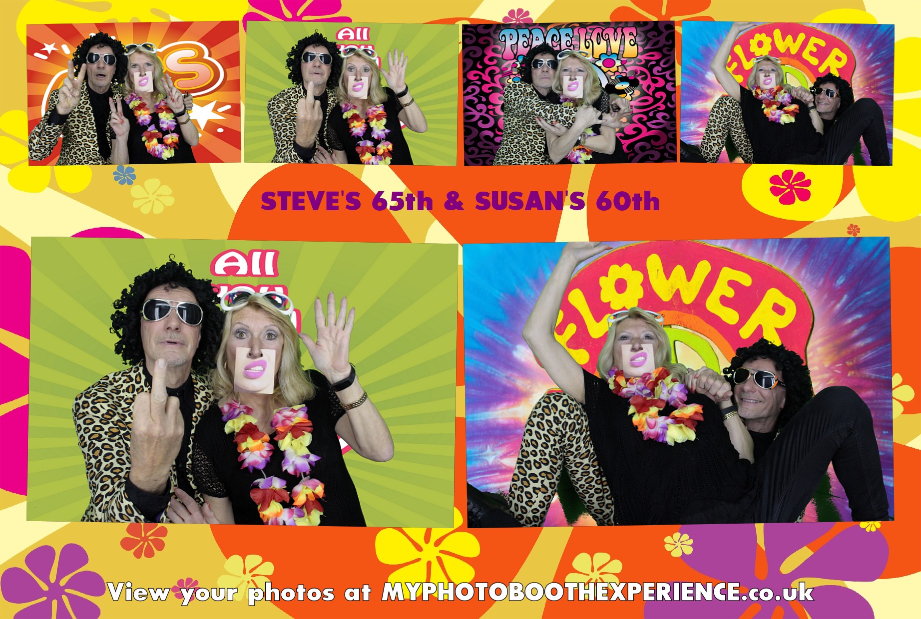 Steve's 65th & Susan 60th Birthday | View more photos from the event at gallery.myphotoboothexperience.co.uk/u/MyPhotoBoothExperienceLtd/Steves-65th-Susan-60th-Birthday